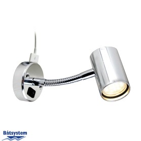 Batsystem Tube D1 SMD LED, aluminum, flex arm, with USB sock
