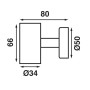 Batsystem Tube D2 SMD LED, aluminum