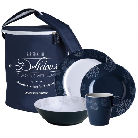 Pack Vajilla Melamina Living 6 Pers. 24 Pzas