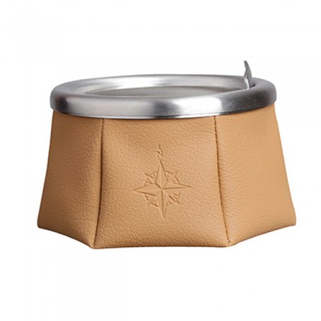 Cenicero Tapa Windproof Marrón