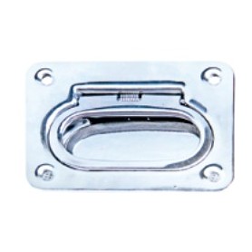 Stainless steel lift handle 76x57x8,4mm