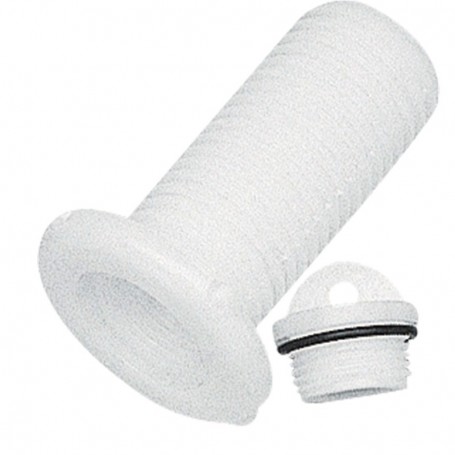 Desagüe Redondo Junta Torica Blanco 48Mm