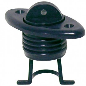 Encaje Desagüe Ovalado Negro 60X30Mm