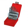 Wurth Caja 7 Machos Pasante Zebra Azul+Broca M3-M12