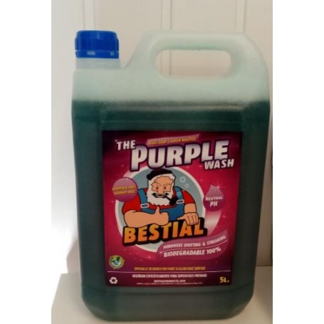Bestial boat soap purpel for paint & clear coat surface 5lt