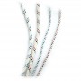 Cabo Cruising Rope Halyard White w/ Red Braid Ø8mm (x m)