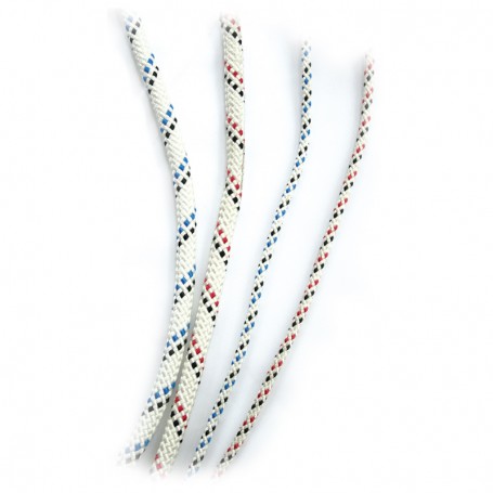 Cabo Cruising Rope Halyard Trenzado Blanco-Azul Ø8Mm (200M)