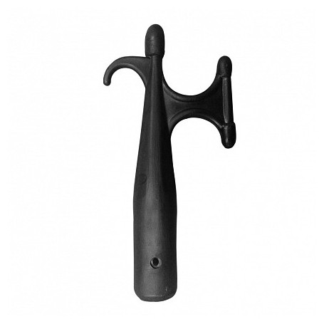 Black marine boat hook tip Ø25 mm