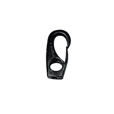 Mosquetón Blanco Ojal Ø10X49Mm P/ Cuerda Ø6Mm