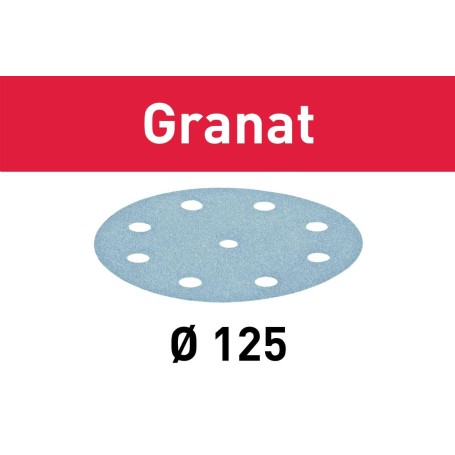 Festool abrasive sheet granat STF D125/8 P500