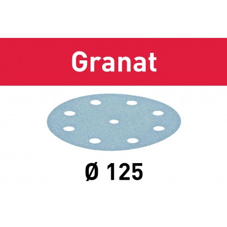 Festool abrasive sheet granat STF D125/8 P1500
