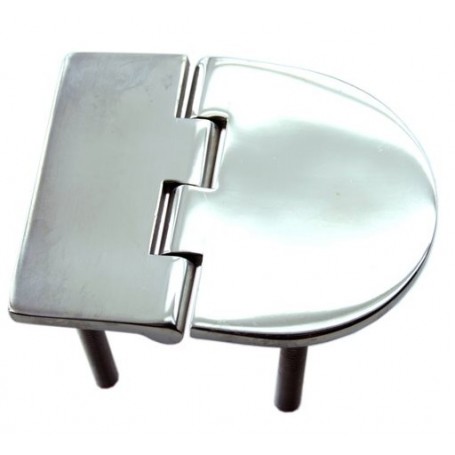 Bolt hinge 65 x 82mm AISI316