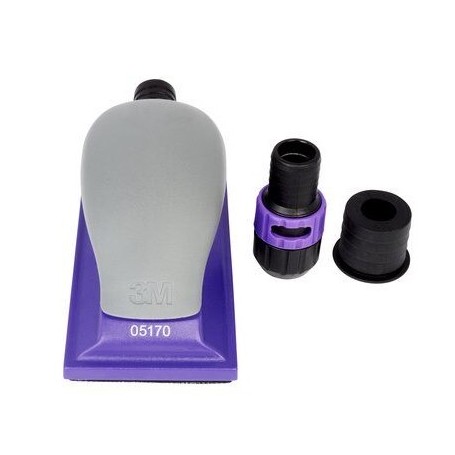 3M Hookit Taco Manual Multiagujeros Purple+, 70 mm x 127mm