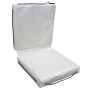 Cojin Doble Suelo Pvc Blanco
