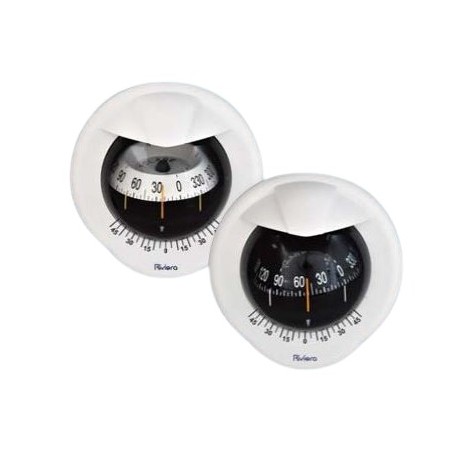 Riviera Compass Pegasus Blanco/Negro Montaje Vertical 12V