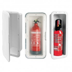 Caja Almacenamiento Extintor Blanco 1Kg