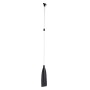 Telescopic Paddle w/Double Hook Black Ø30mm 143-195cm
