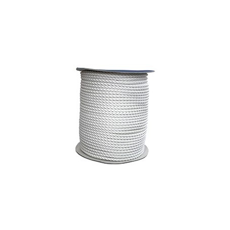 Mooring Rope 3 Stranded White Ø16mm (xmeter)