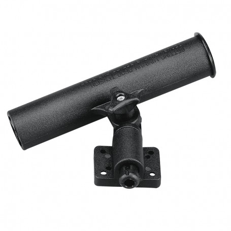 Rod Holder Adjustable Black Ø40x215mm
