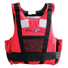 Chaleco Seguridad Pro Race Rojo 80-100Cm 50N