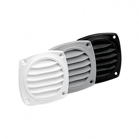 Tapa Rejillas Ventilacion Negra Ø85Mm