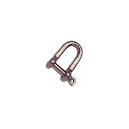 Grillete Recto Corto Diam 25Mm Inox