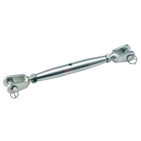 Fork/fork unf 1/4"  blue wave