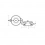 Anodo zinc volv. collarin año 2002/2003 Tecnoseal