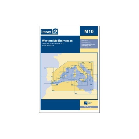 Imray chart m10: western mediterranean