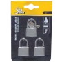 Sealock 3 Padlock Set 1Key 30mm