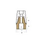 Anode Radice Complete Shaft 22 Mm