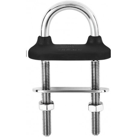 Watertight U-Bolt - Dia 8 Mm - Length: 80 Mm - Black