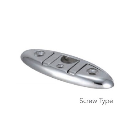 Oren T Flush Cleat Stainless Steel
