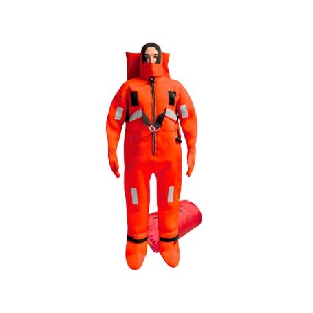 Bolsa Estanca 80L Roja Traje Superviv.