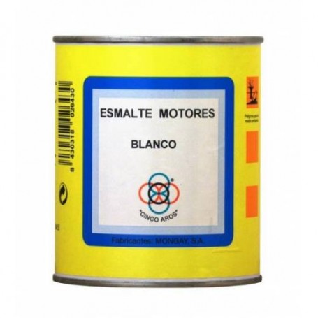 MONGAY Engine Paint "Cinco Aros", White, 750ml