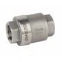 Single disk check valve, threaded ends S.Steel 1"1/4