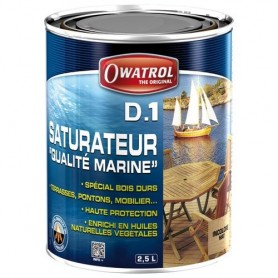 Owatrol Aceite Saturador Para Maderas Duras D.1 Pro, 1L