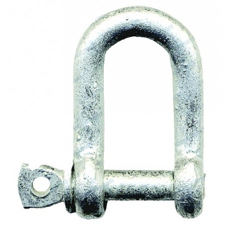 D shackle galvanized 25mm