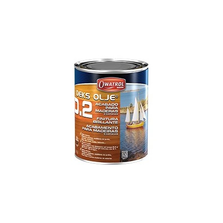 Owatrol Barniz Base Aceite Alto Brillo Deks Olje D.2, 1L