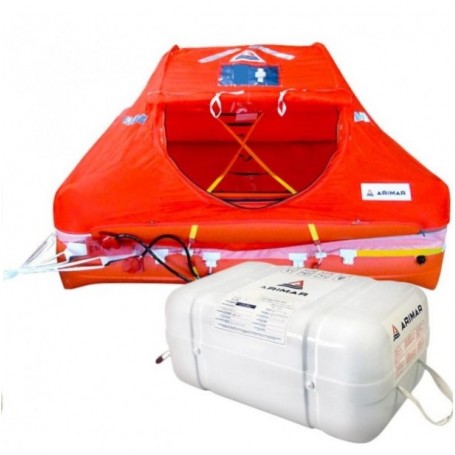 Life Raft 6 Places In Container Arimar ISO 9650