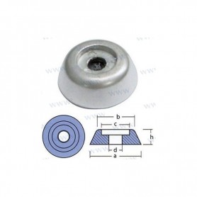 Anode lewmar 185TT zinc
