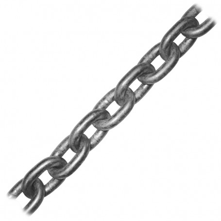 Genovese Hot Dip Galvanized Chain DIN5685A Ø7mm (x50meters)
