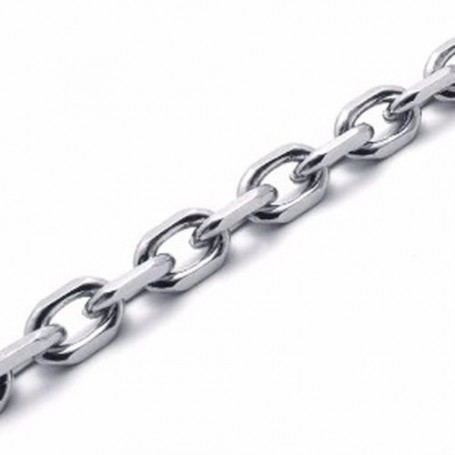 Calibrated chain in galvanized steel ø10mm 5000kg (x70 m)