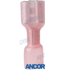 Terminal faston with heat shrink 0.3-0.8 mm (per unit)ANCOR