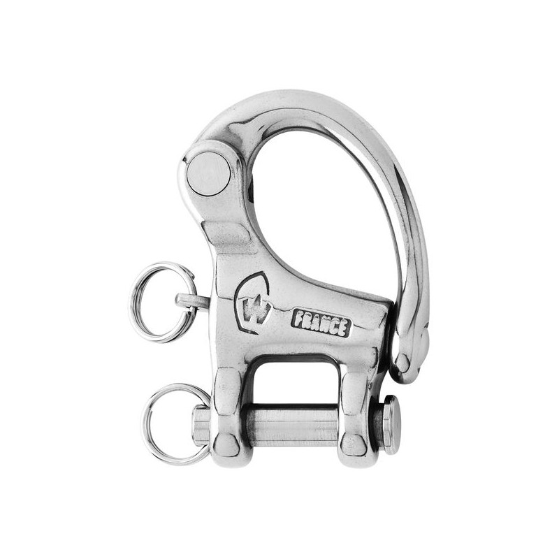 WICHARD HR snap shackle with clevis pin, lenght 86mm