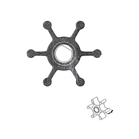 Turbina 08X51X22 6P T4 C/Juntas Nitrilo Para Johnson Wp2000