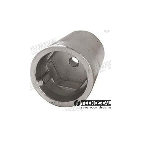 Anodo zinc punta eje  45mm Tecnoseal