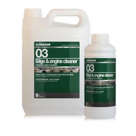 Clin Azur 03 Limpiador De Motores Y Sentinas 5L