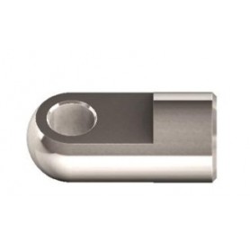Alrose Terminal de Ojo F8 M8 Inox para Pistón de Gas