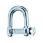 Wichard straight shackle s.s 316 self-blocking 8mm